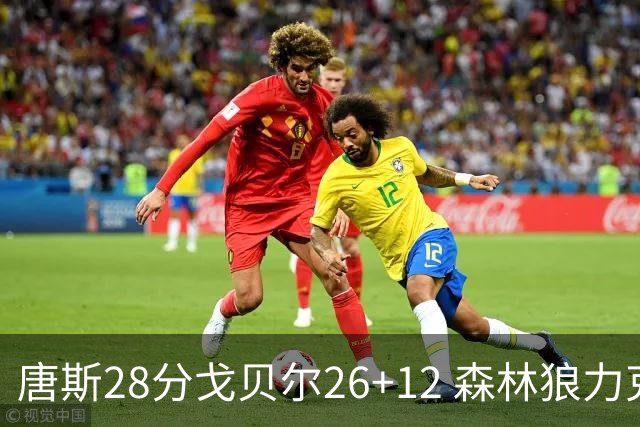 唐斯28分戈贝尔26+12 森林狼力克黄蜂4连胜